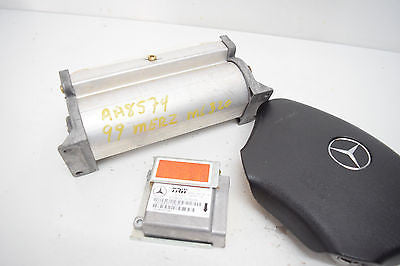 98 99 00 01 MERCEDES ML320 ML430 AIRBAG SET WITH MODULE OEM