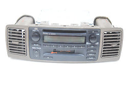 03 04 05 06 07 08 TOYOTA COROLLA RADIO CD CASSETTE PLAYER WITH VENTS