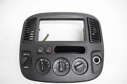 02 03 04 05 06 07 FORD ESCAPE 4X4 DSH BEZEL CLIMATE CONTROL BLACK