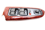 01 02 03 04 05 06 ACURA MDX LEFT DRIVER MASTER WINDOW SWITCH WOODGRAIN