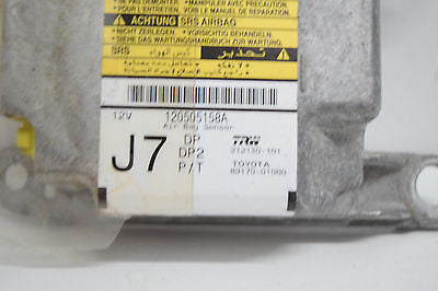 04 05 06 07 08 TOYOTA MATRIX AIRBAG CONTROL MODULE 89170-01060 8917001060