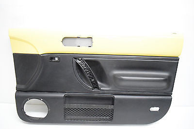 99 01 02 03 04 05 06 07 08 09 10 VW BEETLE CONVERTIBLE YELLOW BLACK DOOR PANEL