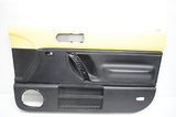 99 01 02 03 04 05 06 07 08 09 10 VW BEETLE CONVERTIBLE YELLOW BLACK DOOR PANEL