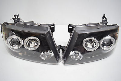 97 98 99 00 01 02 03 FORD F150 F-150 HEADLIGHT HEADLIGHTS HID ANGEL EYES (AM)