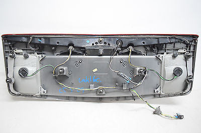 03 04 05 06 07 CADILLAC CTS 3RD BRAKE LIGHT LICENSE TRUNK TRIM LIGHTS UP OEM