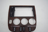 98 99 00 01 02 MERCEDES ML430 RADIO DASH BEZEL WOODGRAIN SEAT CONTROL