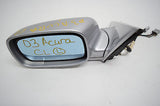 01 02 03 ACURA CL 2DR RIGHT PASSENGER SIDE VIEW MIRROR SILVER