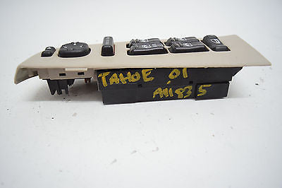 00 01 02 CHEVY TAHOE LEFT DRIVER MASTER WINDOW SWITCH OEM