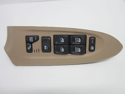 02 03 04 05 CHEVY TRAILBLAZER DRIVER MASTER WINDOW SWITCH HEATED SEATS TAN