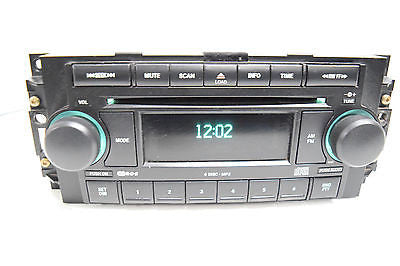 04 05 06 07 08 09 10 CHRYSLER JEEP DODGE RADIO CD PLAYER 6 SIX DISC