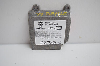 99 VW BEETLE JETTA AIRBAG CONTROL MODULE 1J0909609