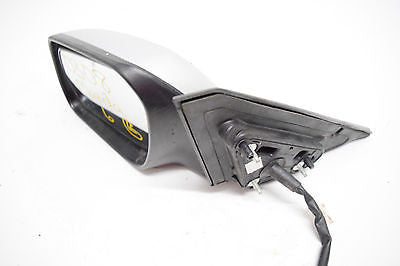 03 04 05 06 07 08 MAZDA 6 LEFT DRIVER SIDE VIEW MIRROR SILVER BLACK TRIM