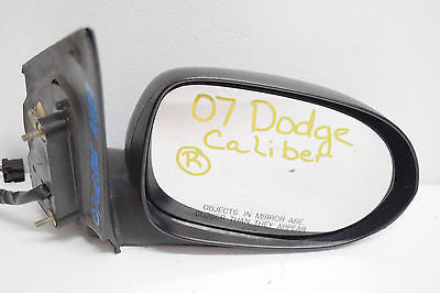 07 08 09 10 11 12 DODGE CALIBER RIGHT PASSENGER MIRROR BLACK