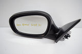 07 08 BMW 328I LEFT DRVIER MIRROR SILVER BLACK TRIM