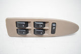 00 01 02 LINCOLN LS LEFT DRIVER MASTER WINDOW SWITCH OEM TAN