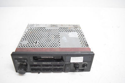 86 87 88 89 HONDA CIVIC CASSETTE PLAYER RADIO OEM