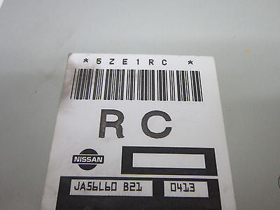 00 01 02 NISSAN SENTRA 1.8L ENGINE COMPUTER ECU 5ZE1RC