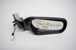 03 04 05 06 07 08 MAZDA 6 RIGHT PASSENGER SIDE VIEW HEATED MIRROR WHITE BLK TRIM