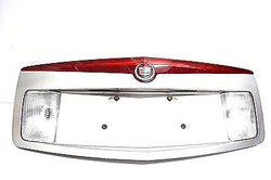 03 04 05 06 07 CADILLAC CTS 3RD BRAKE LIGHT DRIVER LICENSE TRUNK TRIM LIGHTS UP