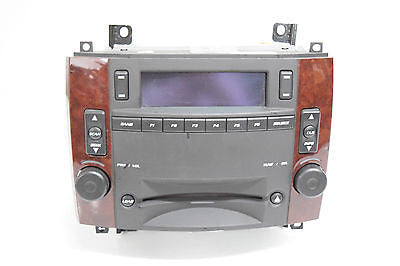03 04 05 06 07 CADILLAC CTS SRX RADIO CD PLAYER RADIO CD PLAYER WOODGRAIN TRIM