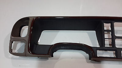 95 96 97 98 99 CADILLAC ESCALADE TAHOE SILVERADO YUKON DASH INSTRUMENT BEZEL