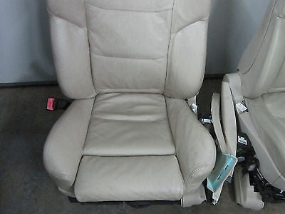 02 03 04 05 BMW 745I 745li TAN FRONT HEATED AUTOMATIC SEATS WITH SEAT BELTS