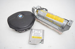 00 01 BMW 525I 528I AIRBAG SET WITH MODULE