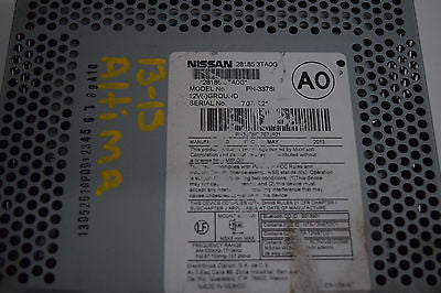 13 14 15 NISSAN ALTIMA RADIO CD PLAYER