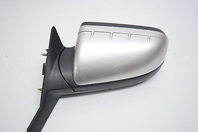 08 09 FORD TAURUS LEFT DRIVER SIDE VIEW MIRROR SILVER BLACK TRIM