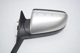 08 09 FORD TAURUS LEFT DRIVER SIDE VIEW MIRROR SILVER BLACK TRIM