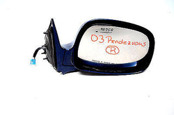 02 03 04 05 06 07 BUICK RENDEZVOUS RIGHT PASSENGER MIRROR BLUE OEM