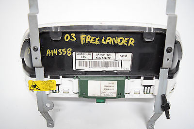 02 03 LAND ROVER FREELANDER SPEEDOMETER INSTRUMENT CLUSTER 145K MILES