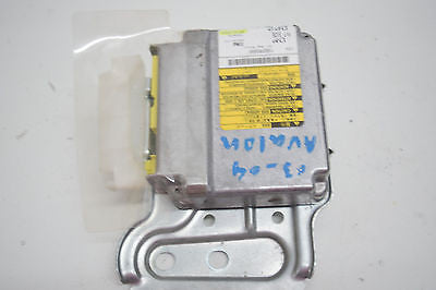 02 03 04 TOYOTA AVALON AIRBAG CONTROL MODULE 89170-07200