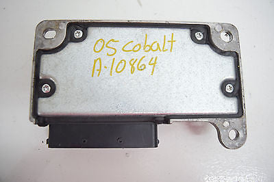 05 CHEVY COBLAT PURSUIT AIRBAG CONTROL MODULE 15249432