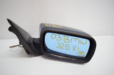 01 02 03 04 05 BMW 325XI RIGHT PASSENGER MIRROR BLUE BLACK TRIM