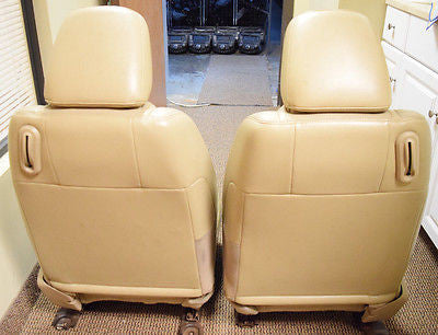 03 04 05 06 FORD MUSTANG LEATHER POWER SEAT SEATS  TAN SET OEM