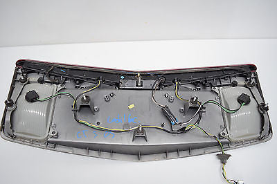 03 04 05 06 07 CADILLAC CTS 3RD BRAKE LIGHT DRIVER LICENSE TRUNK TRIM LIGHTS UP