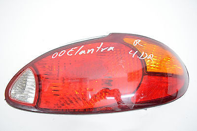 00 HYUNDAI ELANTRA TAILLIGHT TAIL LIGHT RIGHT PASSENGER OEM