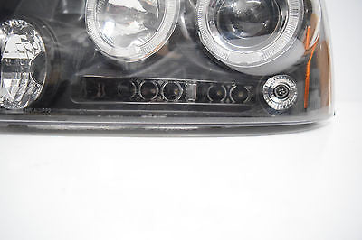 97 98 99 00 01 02 03 FORD F150 F-150 HEADLIGHT HEADLIGHTS HID ANGEL EYES (AM)