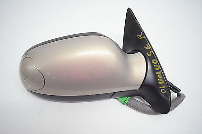 99 00 01 02 03 VOLVO S80 LEFT DRIVER SIDE VIEW MIRROR GOLD BLACK TRIM