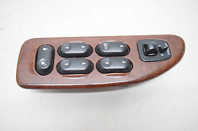 01 02 03 FORD WINDSTAR LEFT DRIVER MASTER WINDOW SWITCH OEM WOODGRAIN