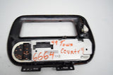 99 00 CHRYSLER TOWN AND COUNTRY CLIMATE CONTROL DASH BEZEL WOOD GRAIN