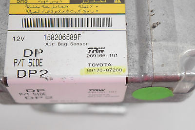 02 03 04 TOYOTA AVALON AIRBAG CONTROL MODULE 89170-07200