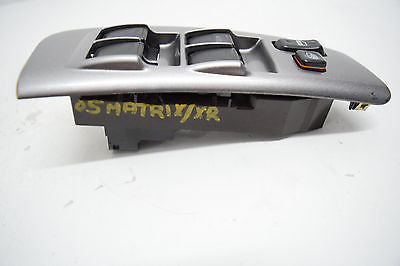05 06 07 08 TOYOTA MATRIX COROLLA LEFT DRIVER MASTER WINDOW SWITCH OEM