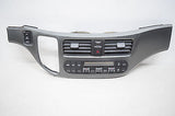 05 06 07 HONDA ODYSSEY REAR CLIMATE CONTROL DASH BEZEL COVER VENTS OEM