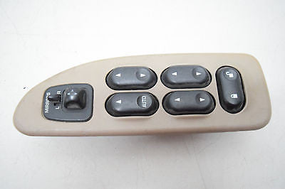01 02 03 FORD WINDSTAR LEFT DRIVER MASTER WINDOW SWITCH OEM TAN