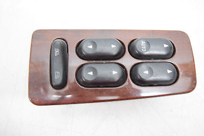 00 01 02 03 04 05 06 FORD TAURUS LEFT DRIVER MASTER WINDOW SWITCH WOODGRAIN