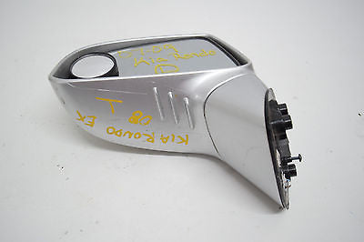 07 08 09 10 11 12 KIA RONDO LEFT DRIVER MIRROR SILVER