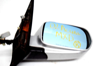 01 02 03 04 05 06 ACURA MDX RIGHT PASSENGER SIDE MIRROR SILVER BLACK TRIM