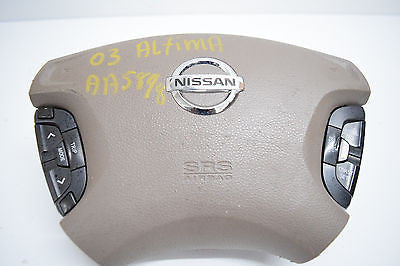 02 03 04 NISSAN ALTIMA DRIVER AIRBAG TAN